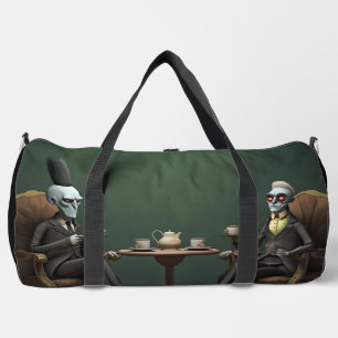 Surreal Tea time on the weird side. 9 Duffle Bag