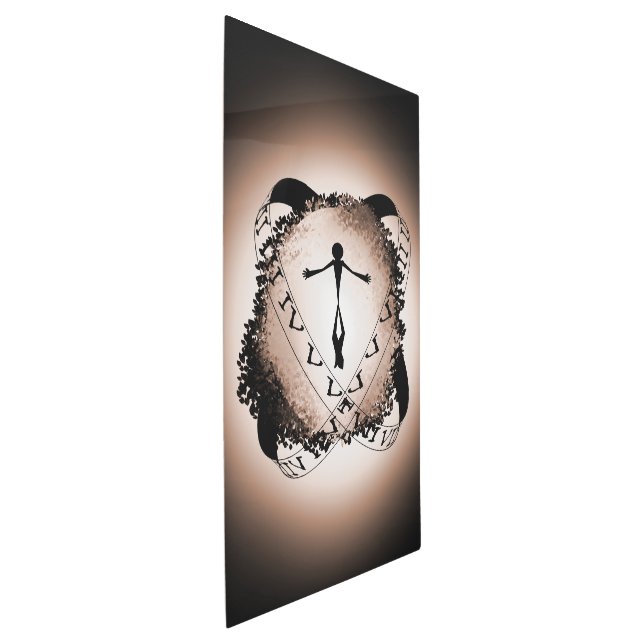 Surreal Time Loop Wall Art – Abstract Infinity  (3/4)