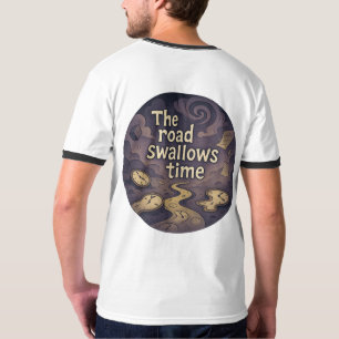 Surreal Time Vortex Graphic T-Shirt