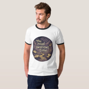 Surreal Time Vortex Graphic T-Shirt