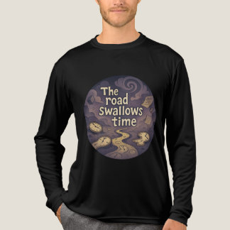 Surreal Time Vortex Graphic TeeT-Shirt Tri-Blend Shirt