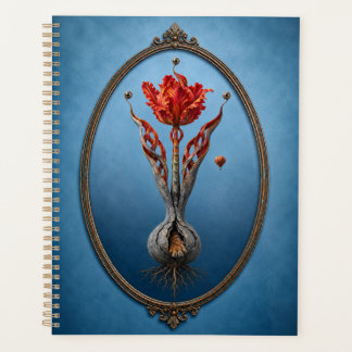 Surreal Tulip Fantasy Hardcover Notebook