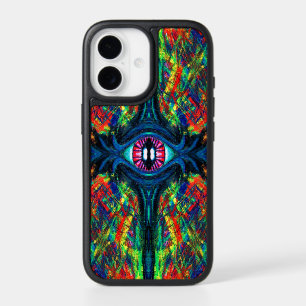 Surreal Twisted Trippy Eye Visionary Oil Painting iPhone 17 Case