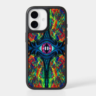 Surreal Twisted Trippy Eye Visionary Oil Painting iPhone 17 Case