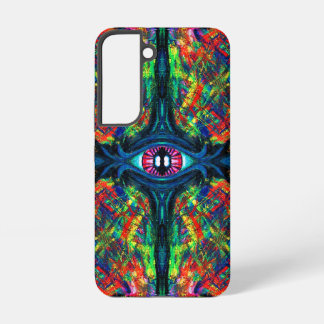 Surreal Twisted Trippy Eye Visionary Oil Painting Samsung Galaxy S22 Case