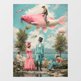Surreal Victorian Fantasy Wall Decal