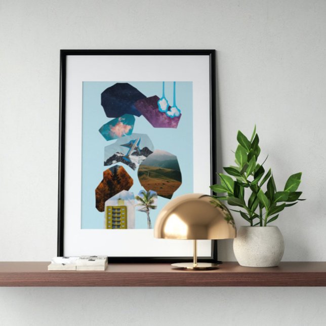 Surreal vintage crazy art  poster (Creator Uploaded)