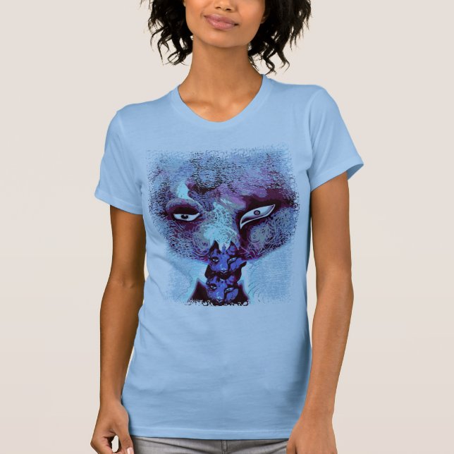 Surreal wild cat T-Shirt (Front)