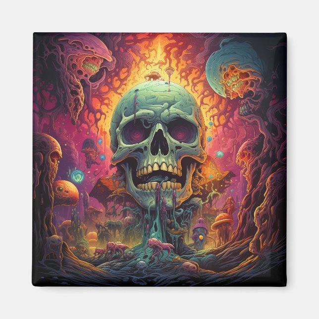  Surreal world Magnet (Front)