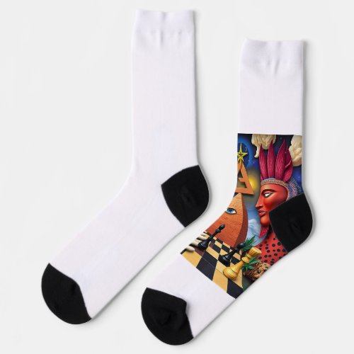Surreal World of Ulysses Socks