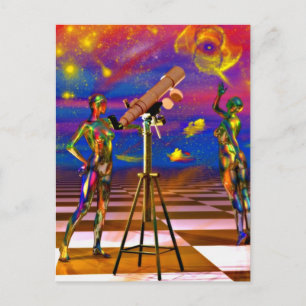 Surrealism Art Series Postcard