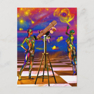 Surrealism Art Series Postcard