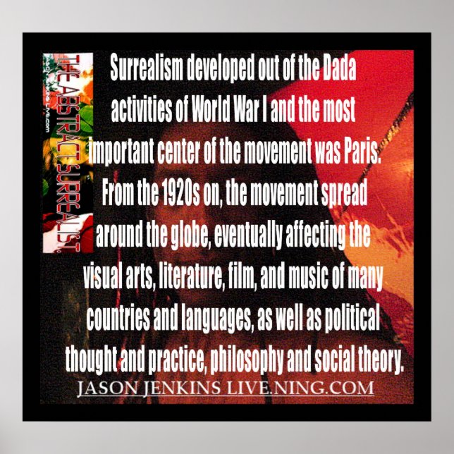 Surrealism Poster (Front)