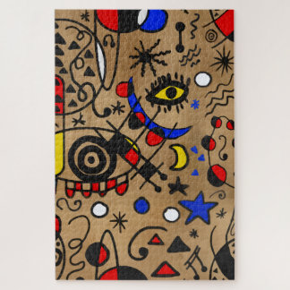 Surrealism style  jigsaw puzzle