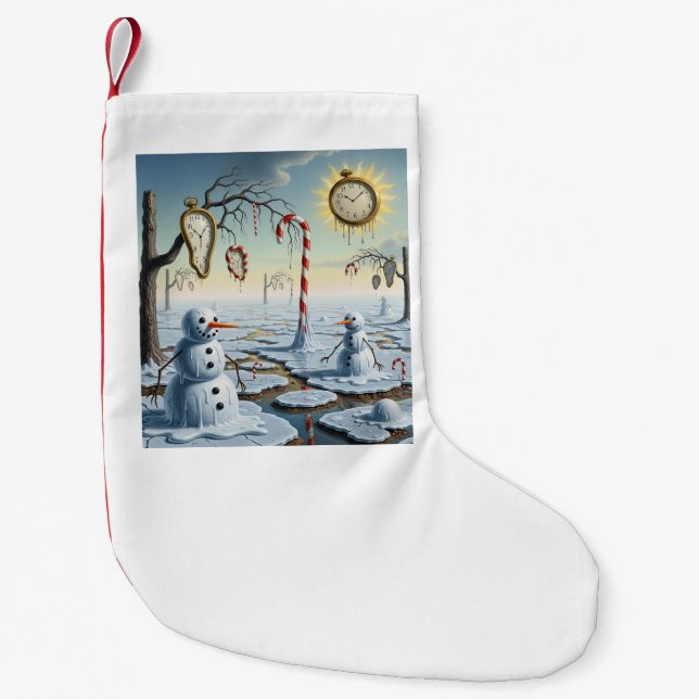 Surrealist Christmas Stocking (Front)