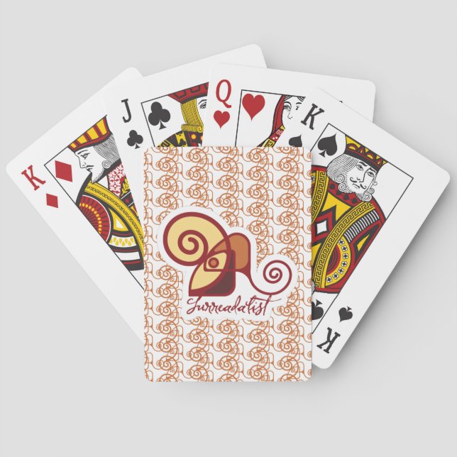 Surrealist surrealist by MASANSER Poker Cards (Back)