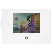Surrealistic 3d card (Back Horizontal)