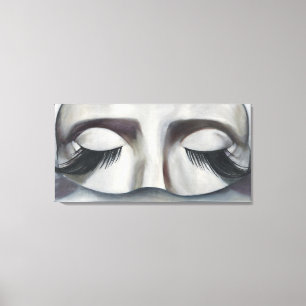 Surrealistic Carnival Mask Contemporary Wall Art