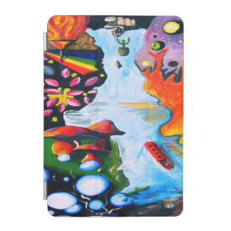 Surrealistic Fantasy Mushroom Wonderland iPad Mini Cover