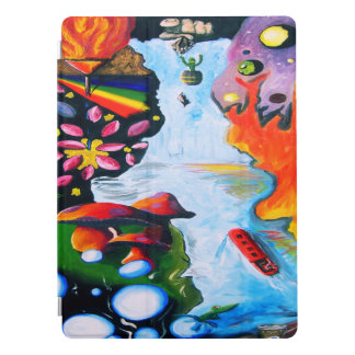 Surrealistic Fantasy Mushroom Wonderland iPad Pro Cover