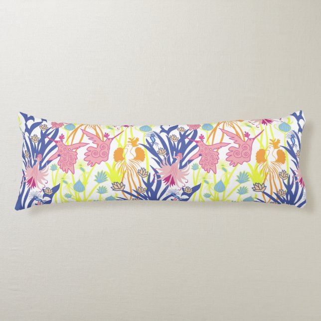 Surrealistic Garden Body Pillow (Front)
