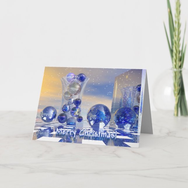 Surrealistic Merry Christmas card (Front)