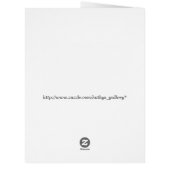 Surrealistic Woman with Mask Cards (Back)