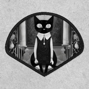Surreally Goth kitty Patch
