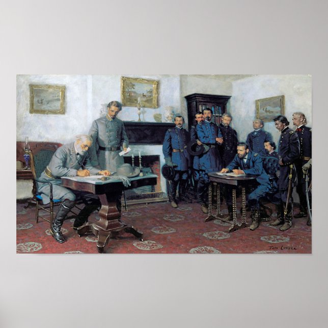 Surrender at Appomattox Poster (Front)