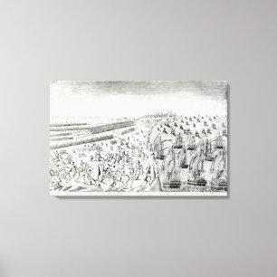 Surrender at Yorktown, 1781 Canvas Print