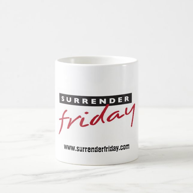 Surrender Friday Coffee Mug/Beer Stein (Center)