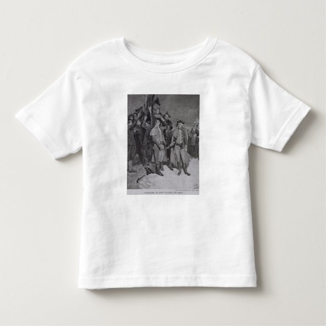 Surrender of Fort William and Mary Toddler T-shirt (Front)
