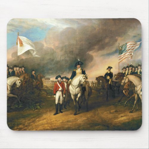 Surrender of Lord Cornwallis by John Trumbull 1820 Mouse Pad