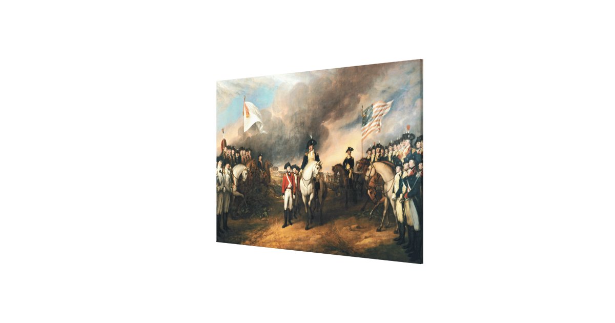 Surrender Of Lord Cornwallis By John Trumbull Canvas Print Zazzle Com - Surrender Of Lord Cornwallis By John Trumbull Surrender Of Lord Cornwallis By John Trumbull Canvas Print Zazzle Com - Surrender Of Lord Cornwallis By John Trumbull