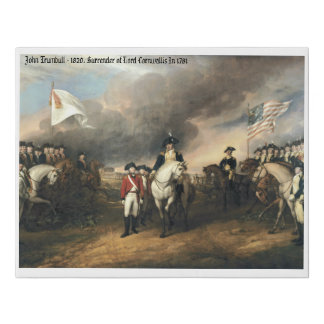 Surrender of Lord Cornwallis Canvas