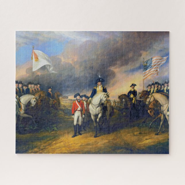 Surrender of Lord Cornwallis Revolutionary War Jigsaw Puzzle (Horizontal)