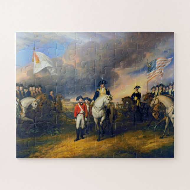 Surrender of Lord Cornwallis Revolutionary War Jigsaw Puzzle (Horizontal)