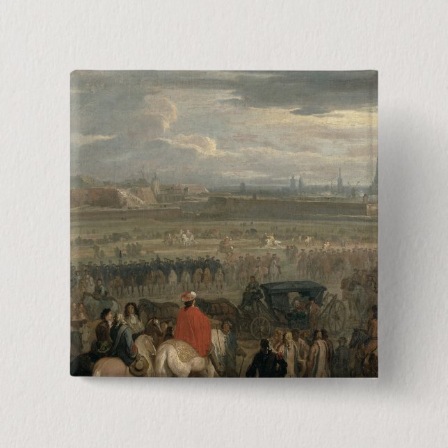Surrender of the Citadel of Cambrai Pinback Button (Front)