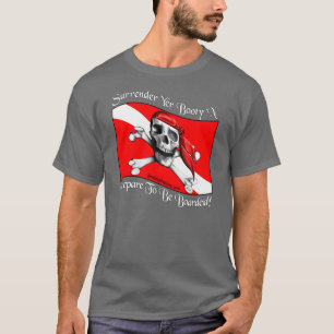 Surrender Yer Booty Dark T-shirt