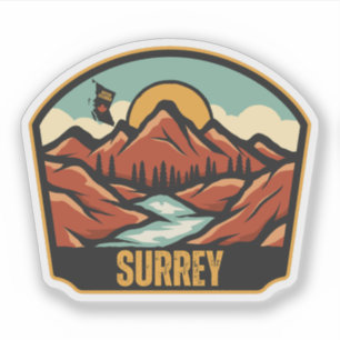 Surrey, British Columbia Sticker