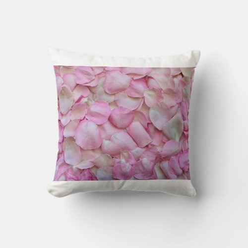 Surround yourself with the fragrance of love throw pillow