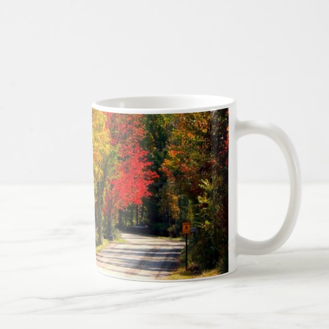 Surrounded By Fall Color Coffee Mug (Right)