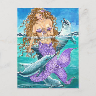 SURROUNDED BY JOY by Diana Martin Postcard