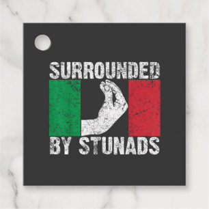 Surrounded by Stunads Favor Tags