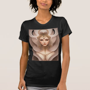 Surrounded Cyborg Goddess T-Shirt