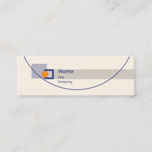 Surrounded - Skinny Business Card Template