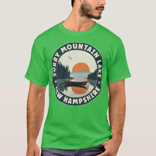 Surry Mountain Lake New Hampshire Sunset T-Shirt