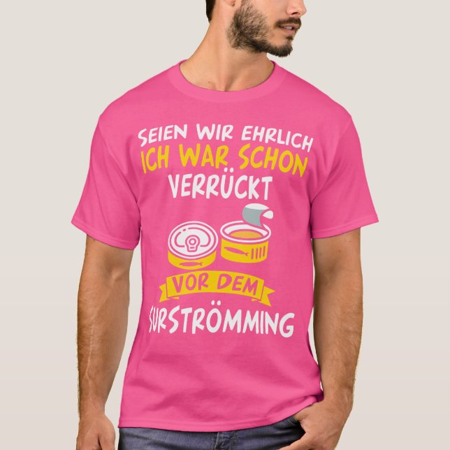 Surstrmming Herring Excrement Fish Skunk T-Shirt (Front)