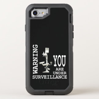 Surveillance video cameras OtterBox defender iPhone SE/8/7 case