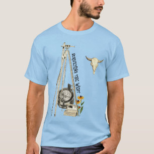SURVEY WESTERN LAND SURVEYOR OLD WEST T-Shirt
